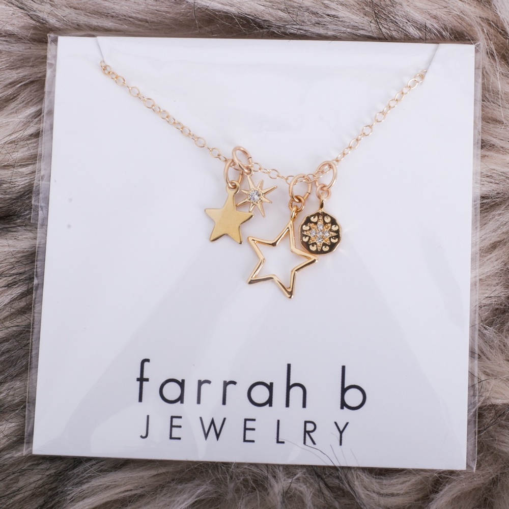 Farrah B Personalized Charm Necklace